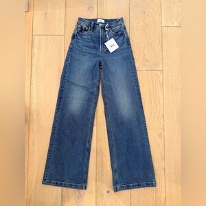 NWT Pistola LANA high waist wide leg jeans in SOHO size 25